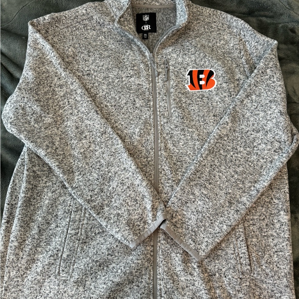 Men's NFL x Darius Rucker Collection by Fanatics Heather Gray Cincinnati Bengals - Picture 1 of 15